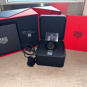 TAG Heuer Connected Calibre E3 45mm Titanium Smartwatch Black